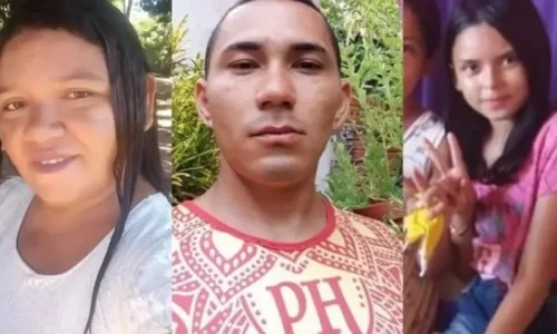 Três pessoas da mesma família morrem afogadas no Rio Parnaíba, no MA — Foto: Reprodução/Redes sociais