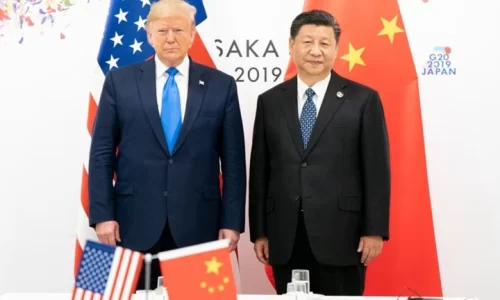 Donald Trump e Xi Jinping | Shealah Craighead/The White House